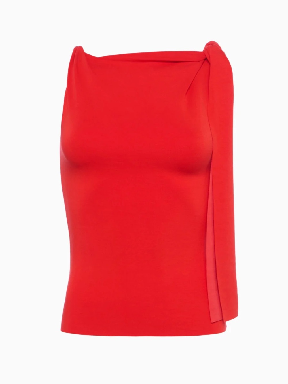 NWT Khy by Kylie Jenner Sueded Stretch Knotted Top